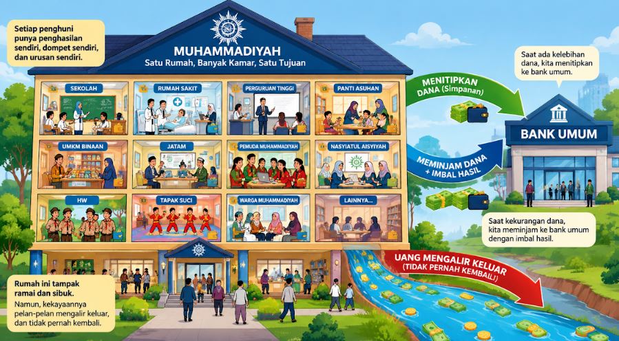 Rumah Besar Tapi Dompet Tercecer