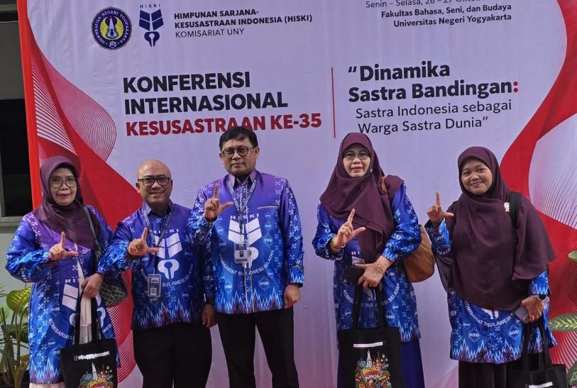 Prof Andi Sukri Syamsuri Resmi Dilantik sebagai Ketua HISKI Sulsel