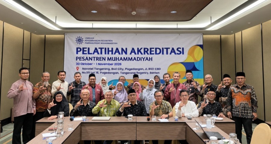 Tingkatkan Mutu Pendidikan, LP2 PP Muhammadiyah Gelar Pelatihan Akreditasi Pesantren