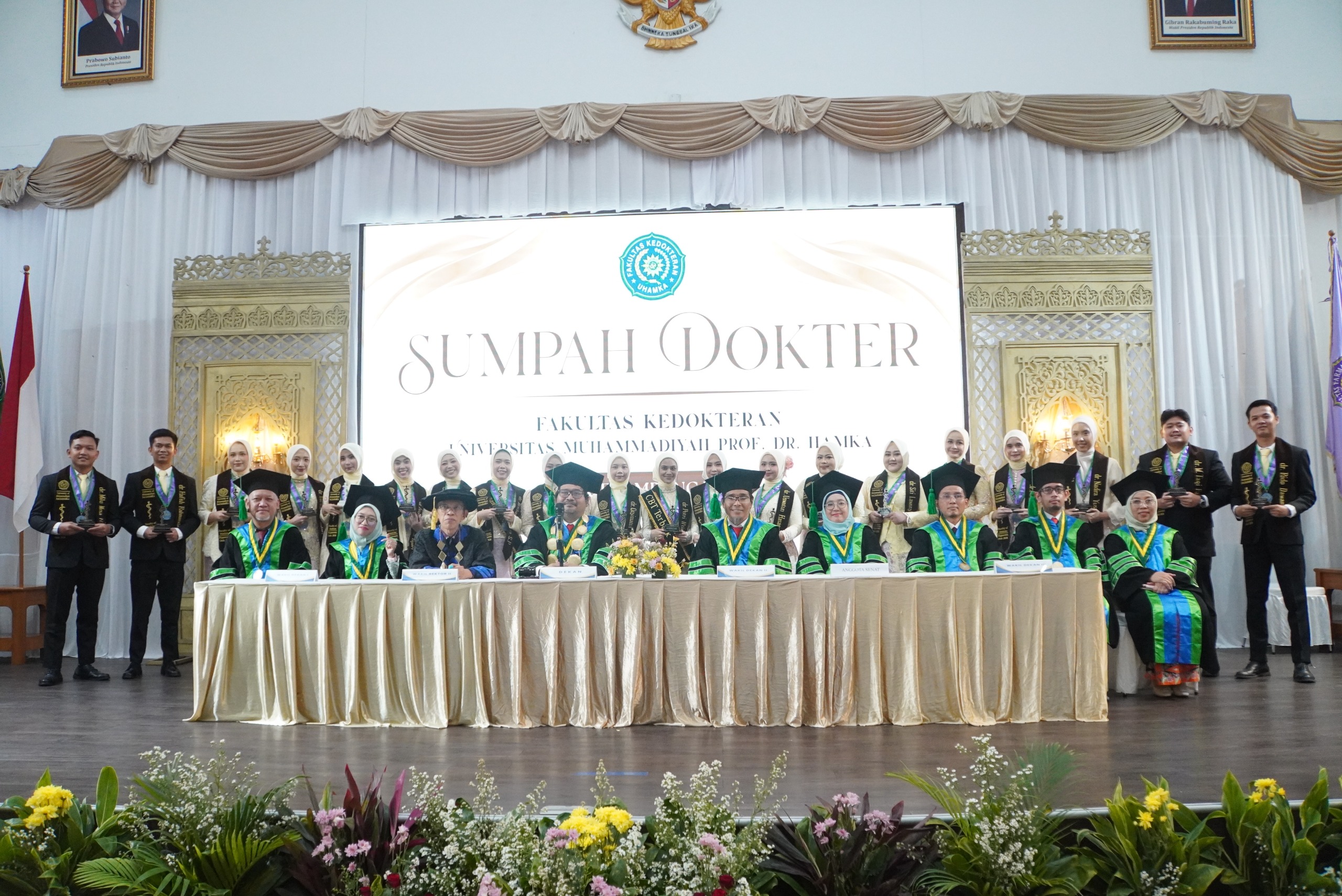 Sumpah Dokter Gelombang VIII, Uhamka Perkuat Komitmen Pelayanan Kesehatan Berbasis Kemanusiaan